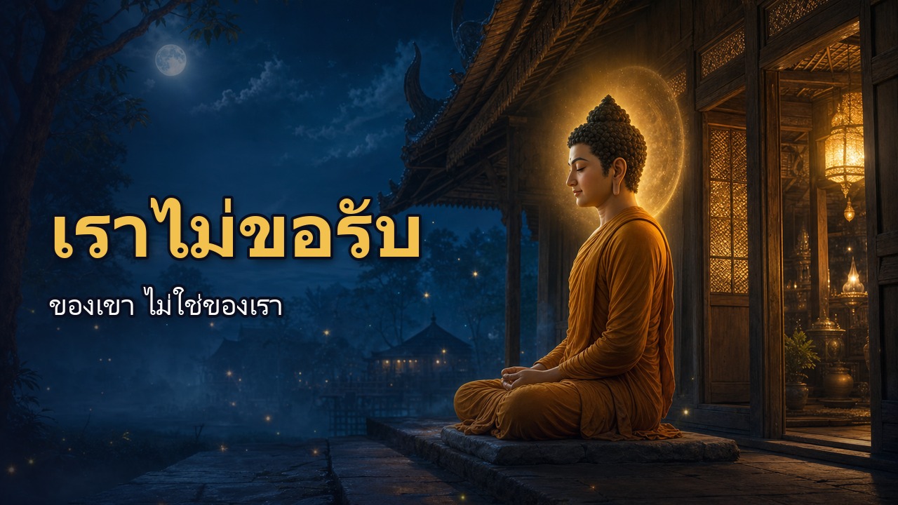 ฟังธรรมะก่อนนอน "ปล่อยวางคนในบ้านที่ทำร้ายใจเรา" อยู่ร่วมบ้านโดยใจไม่พัง